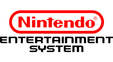 Nintendo's official logo featuring stylized white text on a red oval background within a black rectangle.